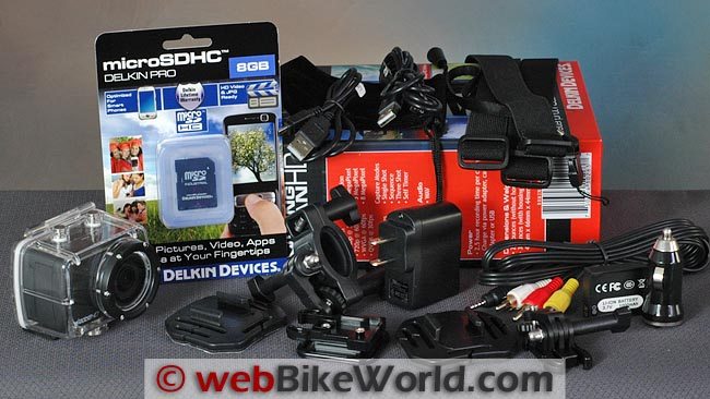 Delkin Wingman HD Kit Components