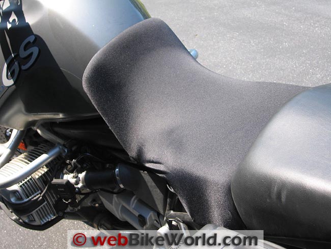 King of Fleece Waterproof Motorcycle Seat Cover Review - webBikeWorld