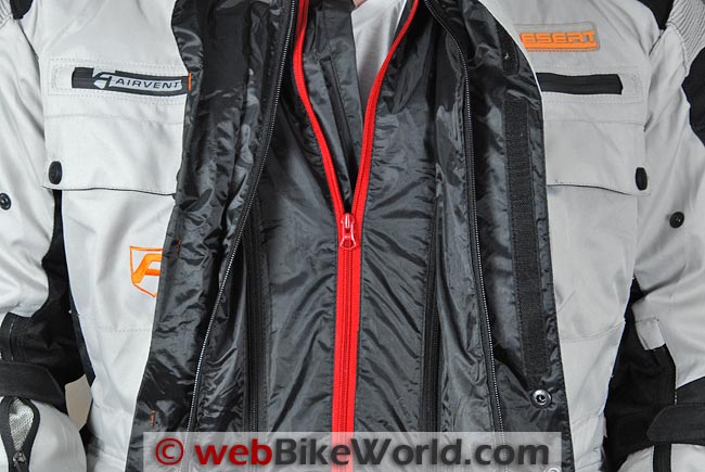 Akito Motorcycle Jacket Size Chart