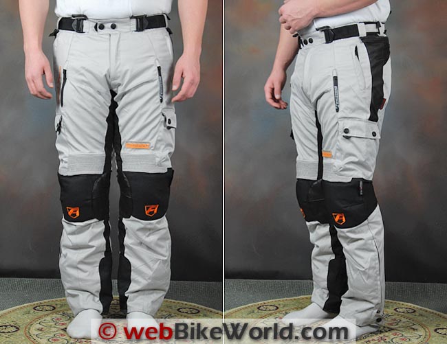 Akito Desert Pants Front and Side Views