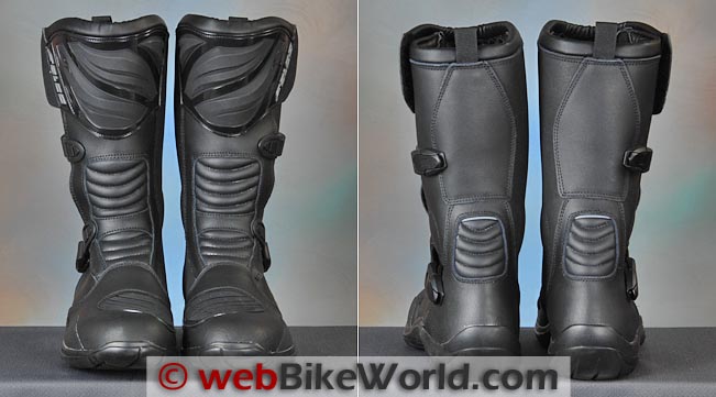 Falco Mixto Boots Front Rear Views