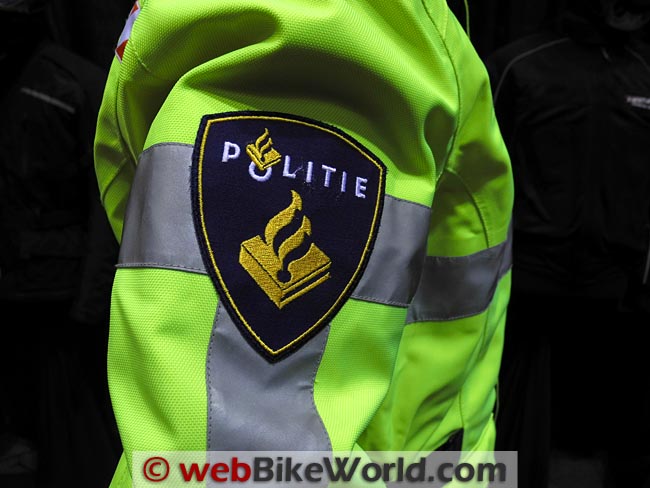 Richa Spirit Jacket Police Version Close-up