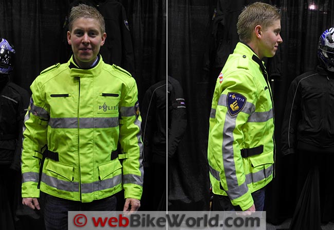 Richa Spirit Jacket Police Version Front Side