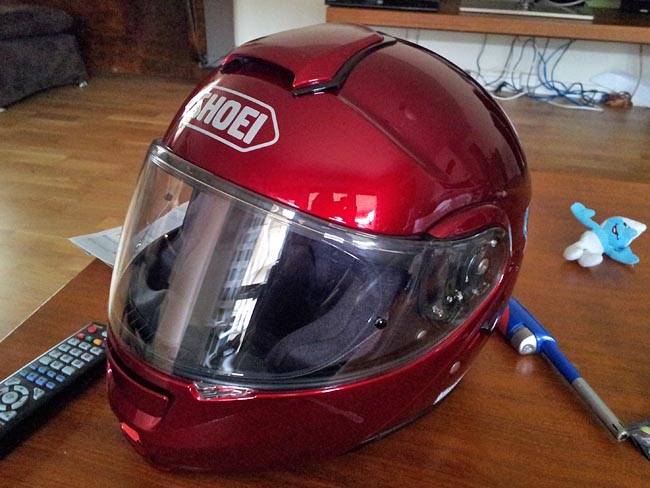 Shoei Neotec Burgundy