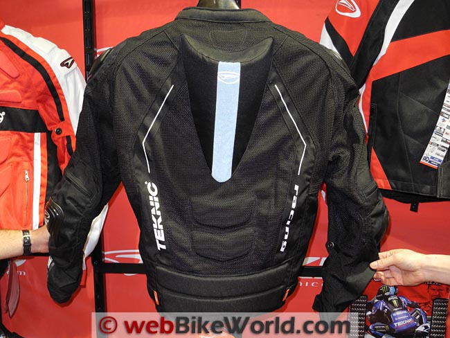 Teknic Supervent Pro Mesh Jacket Rear