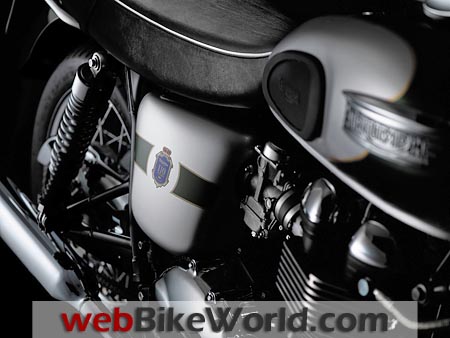 110th Anniversary Bonneville Details