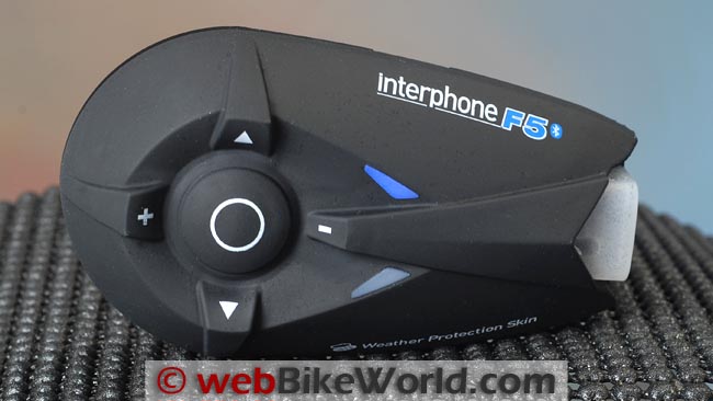 Interphone F5 Motorcycle Motorbike Full Face Helmet Headset Speaker Comfort Kit 