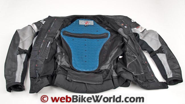 Joe Rocket Reactor 2.0 Jacket Back Protector