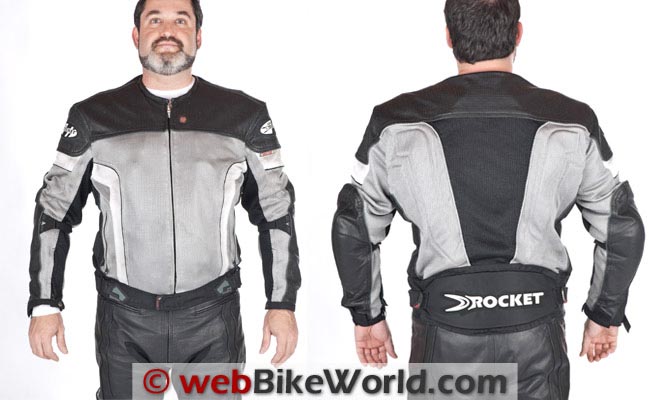 Joe Rocket Reactor 2.0 Jacket Front Rear