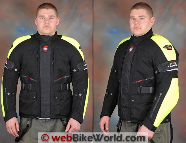 Clover Tekno Jacket Front Views