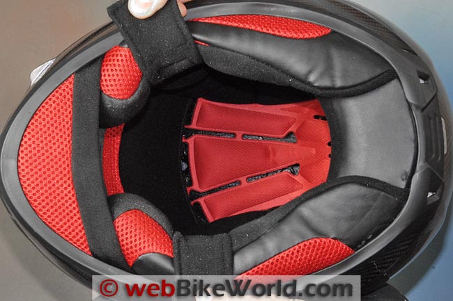 KBC VR4R Carbon Motorcycle Helmet Liner