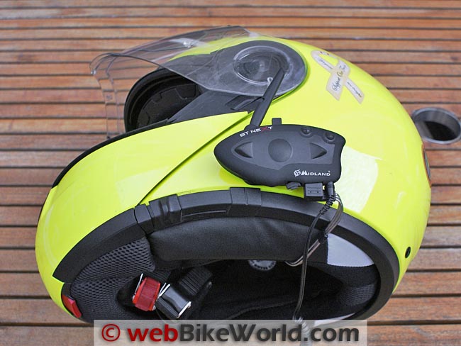 Midland BT Next on SCHUBERTH C3 Helmet