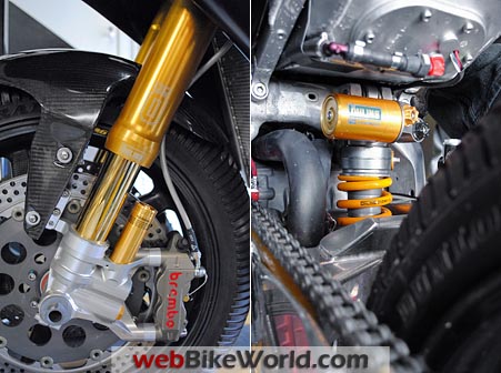 Norton TT Racer Shocks