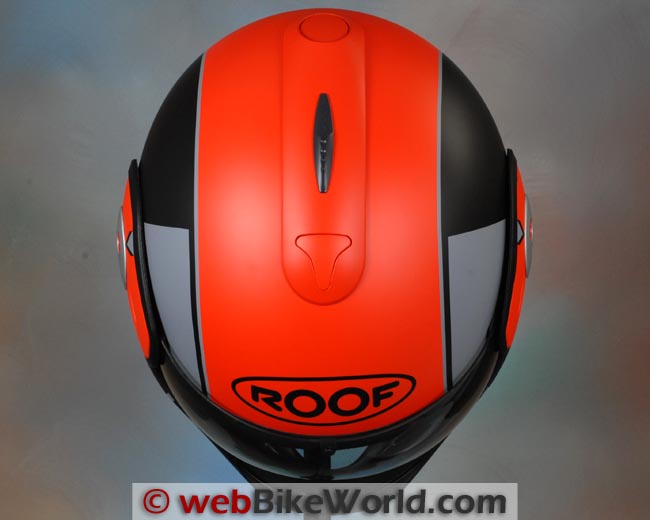 Roof Boxer V8 Helmet Top View