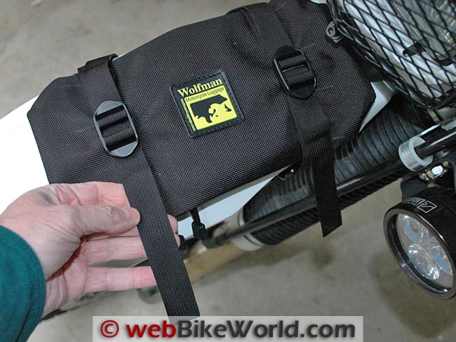 Wolfman Enduro Fender Bag Strap Length