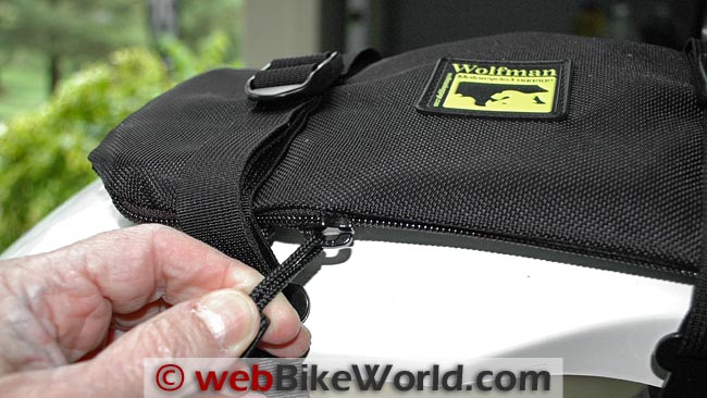 Wolfman Enduro Fender Bag Zipper