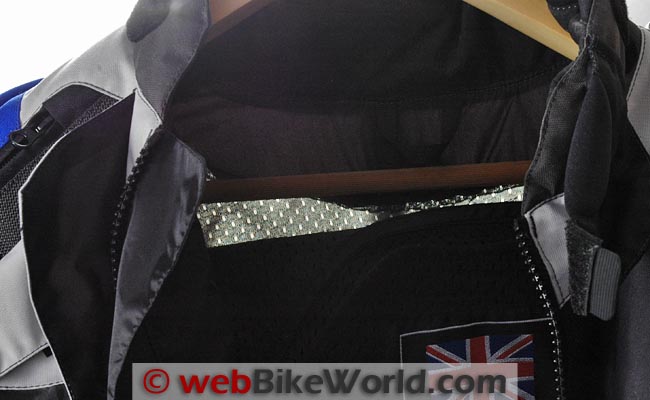 British Motorcycle Gear BMG Adventure II Jacket Fabric