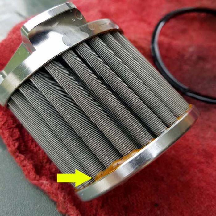 FLO Spin On Stainless Steel Oil Filter PC Racing  PCS5