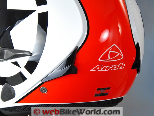 Airoh J106 Helmet Rear Vents