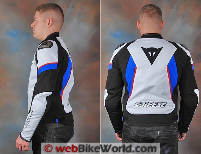 Dainese Aspide Jacket Side Rear Views