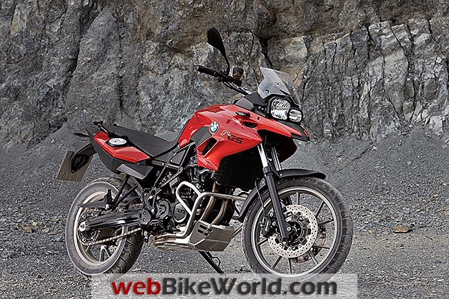 BMW F 700 GS Red