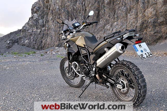 BMW F 800 GS Gold Rear