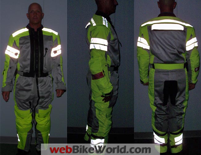 Teiz Mojave Suit Reflectivity