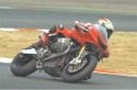 Moto Guzzi MGS-01 Corsa at the track