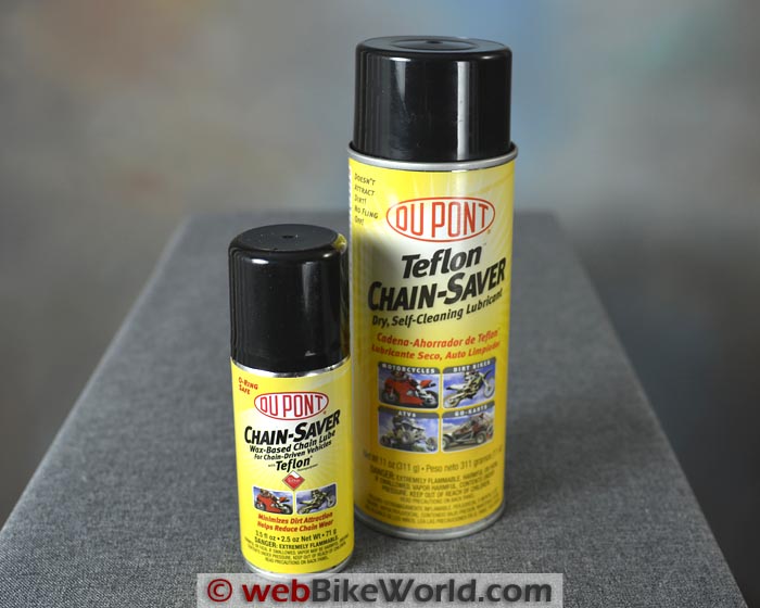 DuPont Chain Saver Travel Size vs. Full Size