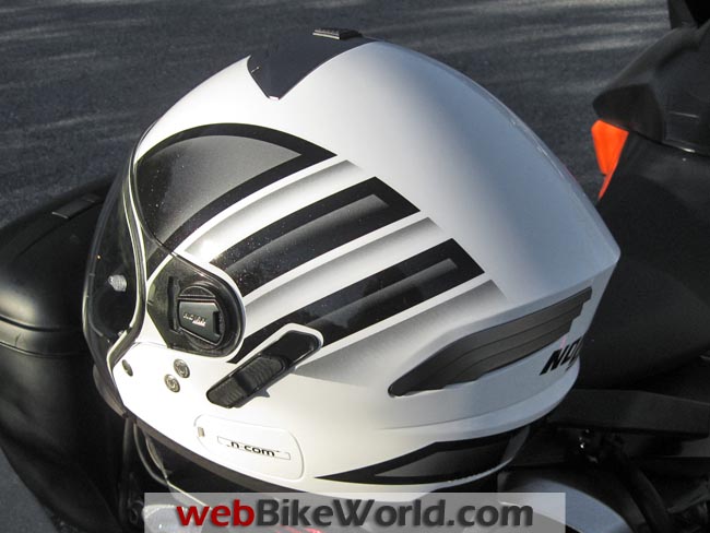 Nolan N43E Helmet Rear View