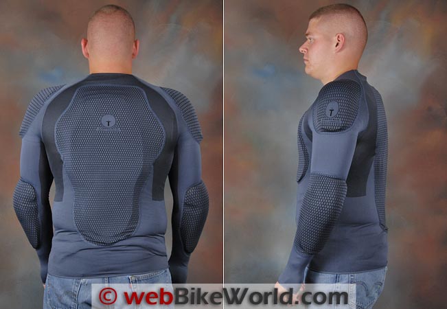 Forcefield Pro Shirt Rear Side Views