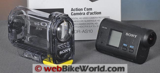 Sony Action Cam With Waterproof Housing