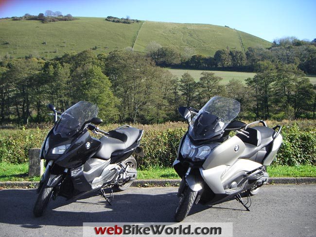 BMW C 650 GT vs. C 600 Sport Front View