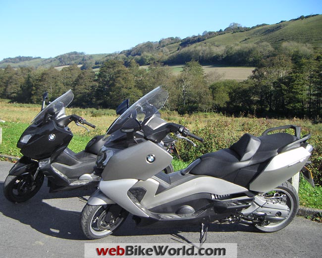 BMW C 650 GT vs. C 600 Sport Side View