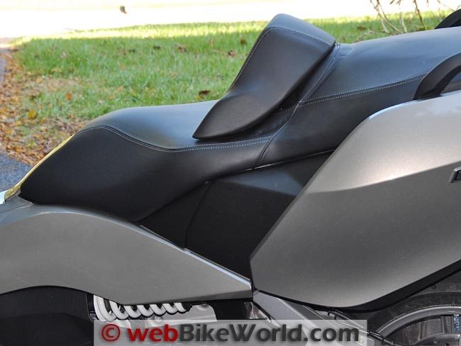 BMW C 650 GT Back Rest Forward Position