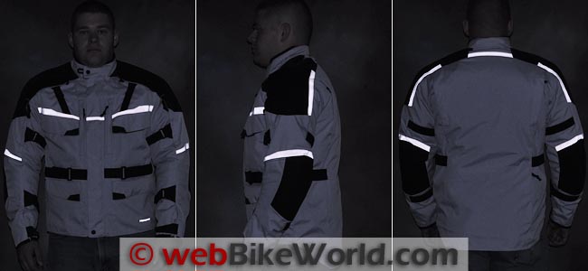 Firstgear Jaunt T2 Jacket Reflectivity