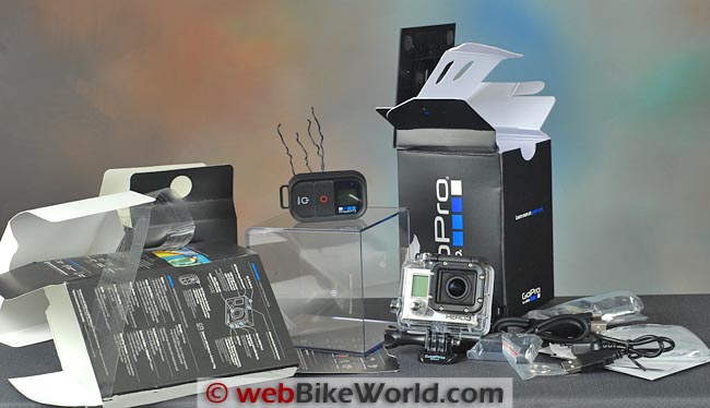 GoPro Hero3 Black Edition Kit Packaging