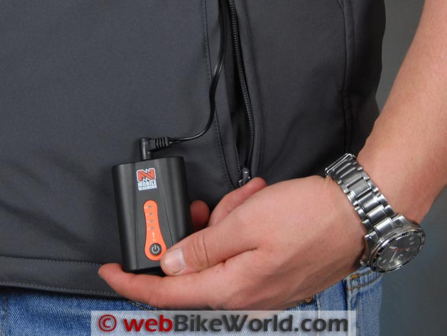 Mobile Warming Classic Heated Vest Battery