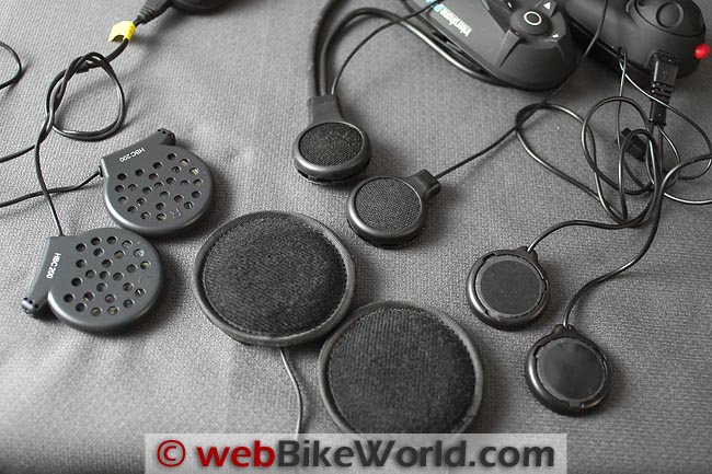 Motorcycle Intercom Speakers