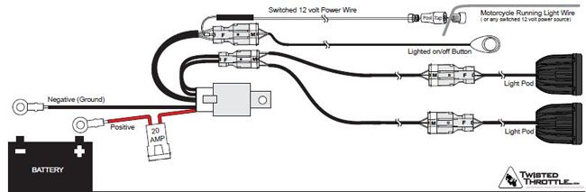 Denali DM1 Light Wiring Diagram