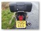 Honda NC700D Integra Rear View and Top Box