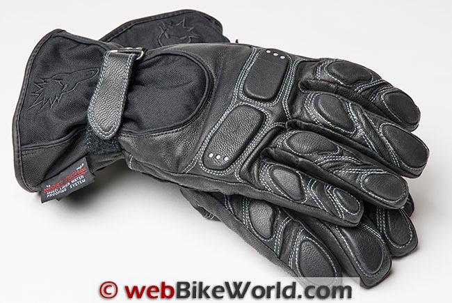 Joe Rocket Nitrogen Gloves Full View Pair