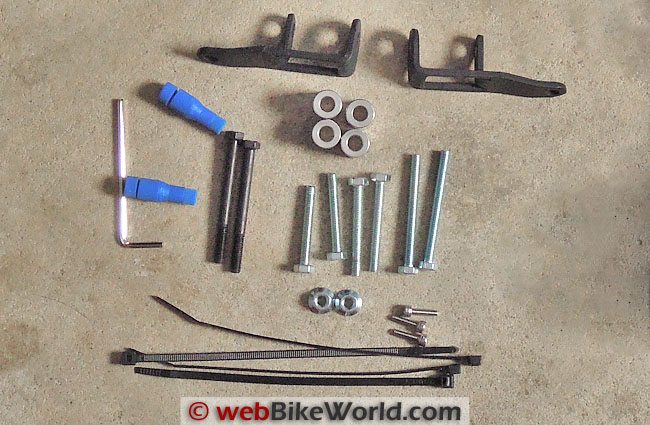 M5 Hardware Mounting Kit Contents