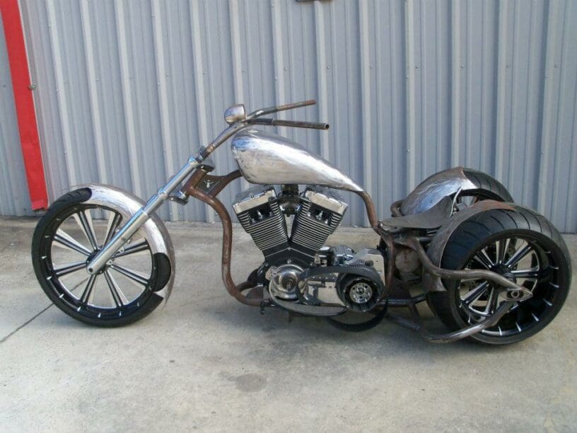 Sandra's Trike built by Cut Throat