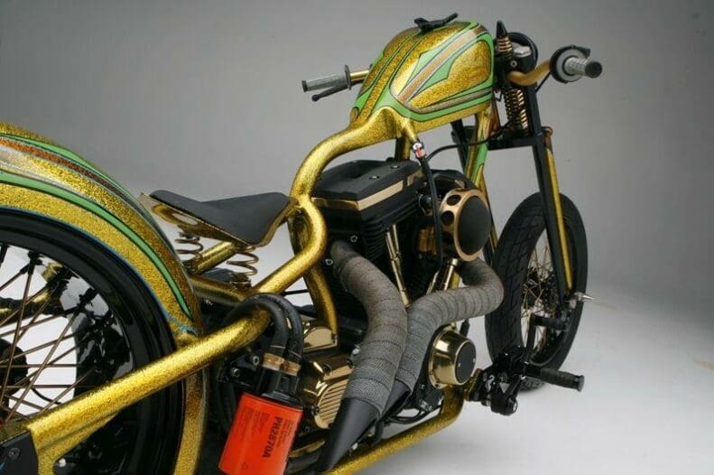 Ultimate Bar Hopper built by Ultimate Cycles Inc. of Saudi Arabia