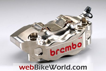 Brembo Nickel Finish Brake Caliper