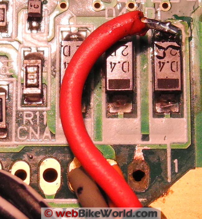 Circuit Board Close-up After Repair