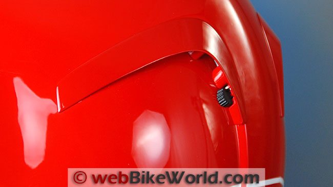 Roof Desmo Helmet Rear Vents