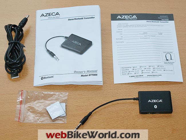 Azeca Bluetooth Adapter Kit