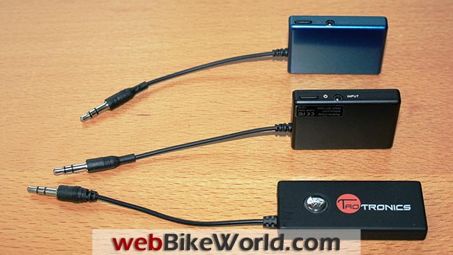 Bluesense Azeca and Taotronics Bluetooth Adapter Transmitters